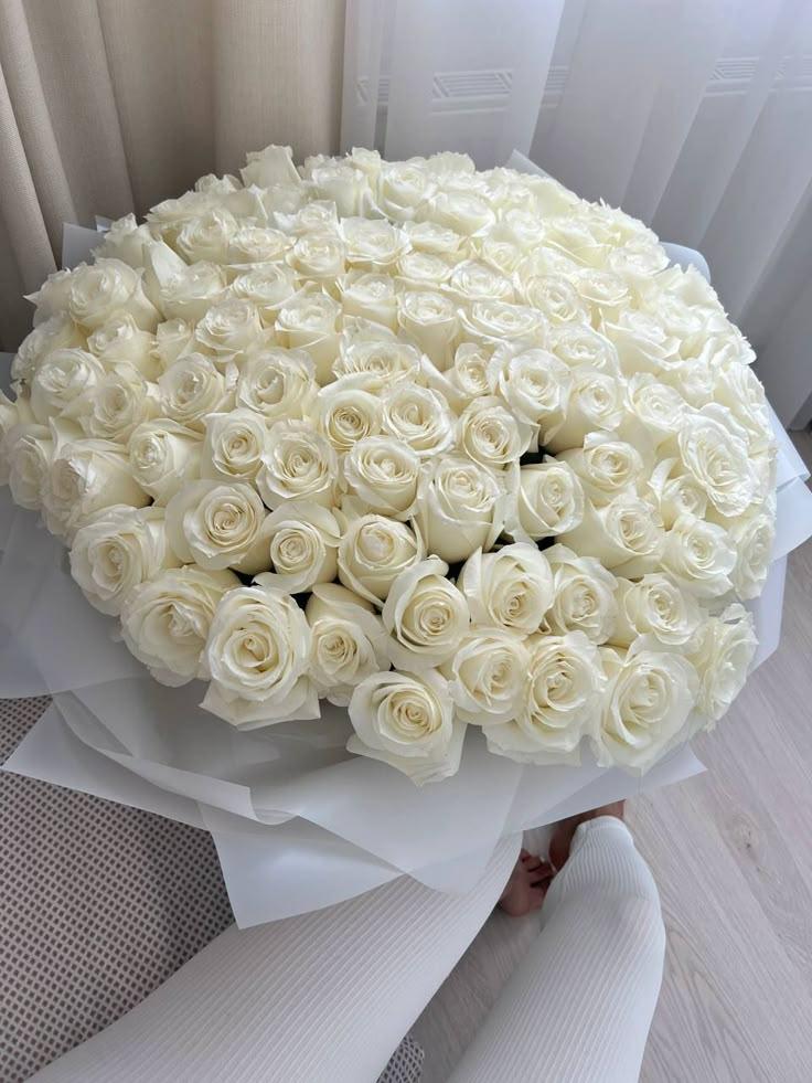 Timeless Elegance Rose & Lily Cluster